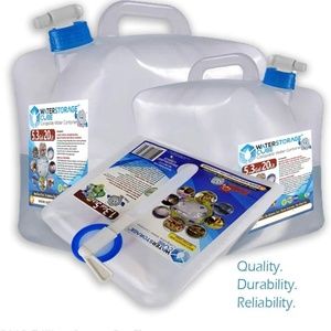 WATER STORAGE CUBES- COLLAPSIBLE WATER CONTAINERS